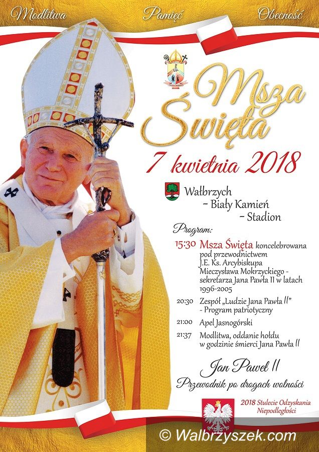 Wałbrzych: Jutro kolejna Msza Papieska
