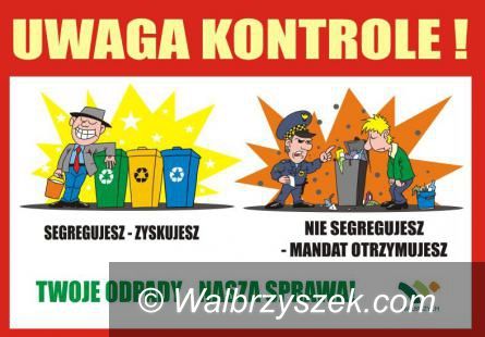 Wałbrzych: Na ulicy Kasztelańskiej stwierdzono nieprawidłowości przy segregacji odpadów