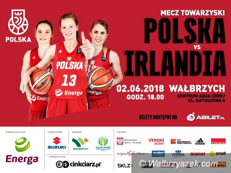 Wałbrzych: Już jutro koszykarska reprezentacja Polski kobiet zagra towarzysko z Irlandią
