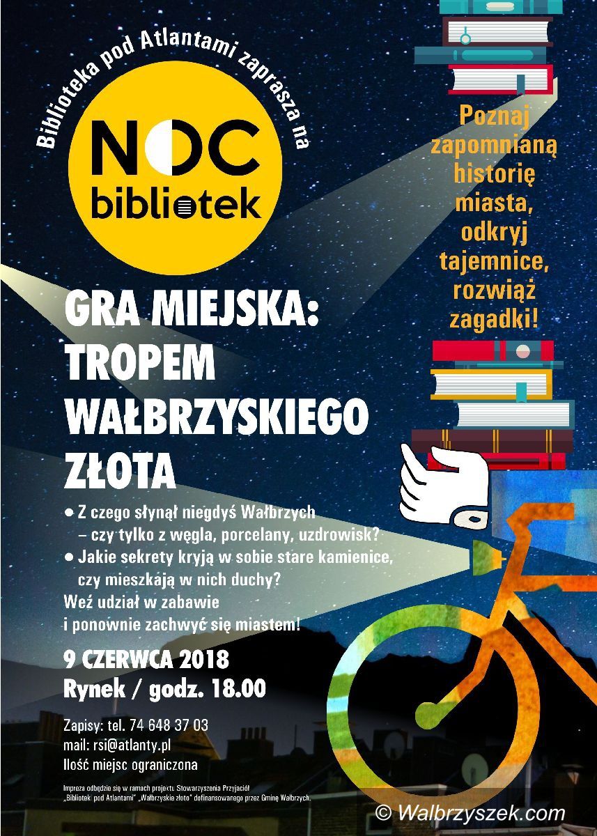 Wałbrzych: Noc Bibliotek również w Wałbrzychu