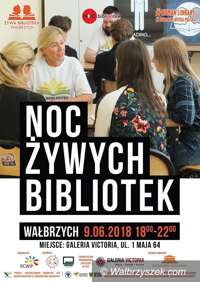 Wałbrzych: Noc Żywych Bibliotek w Wałbrzychu