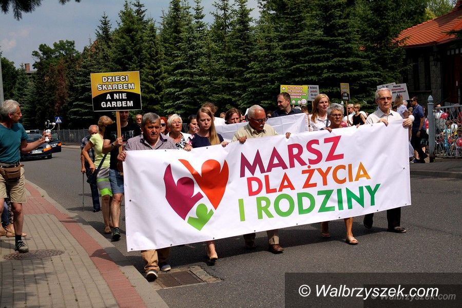 Wałbrzych: Marsz dla Życia i Rodziny w Wałbrzychu