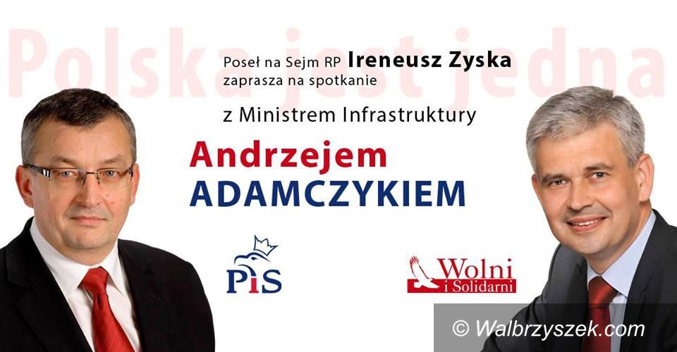 Wałbrzych: Minister Infrastruktury przyjedzie do Wałbrzycha spotkać się z mieszkańcami