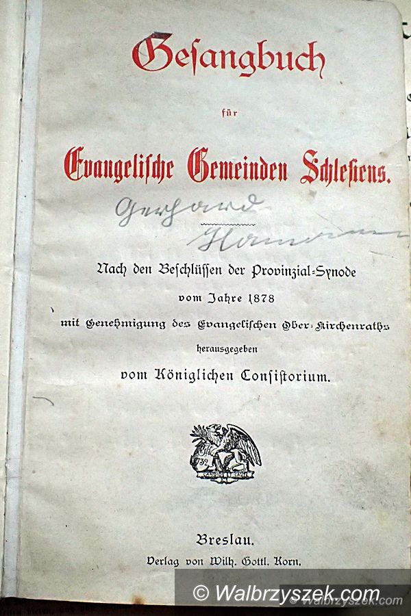 REGION, Głuszyca: Stare dokumenty odnalezione w Głuszycy