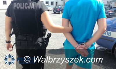Wałbrzych/Szczawno-Zdrój: Policjanci zatrzymali 35–letniego mieszkańca Szczawna–Zdroju, który posiadał narkotyki
