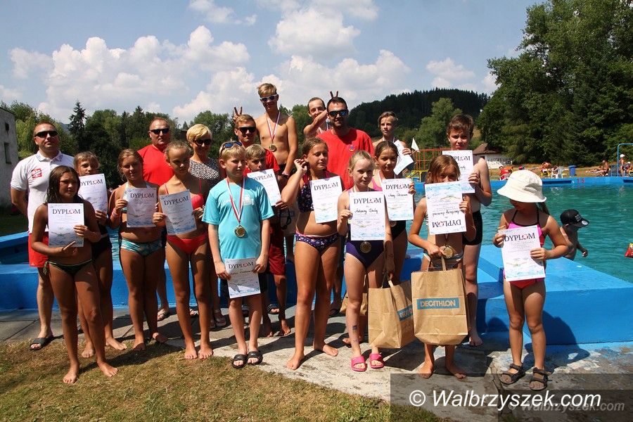 Głuszyca: Zawody pływackie w Głuszycy