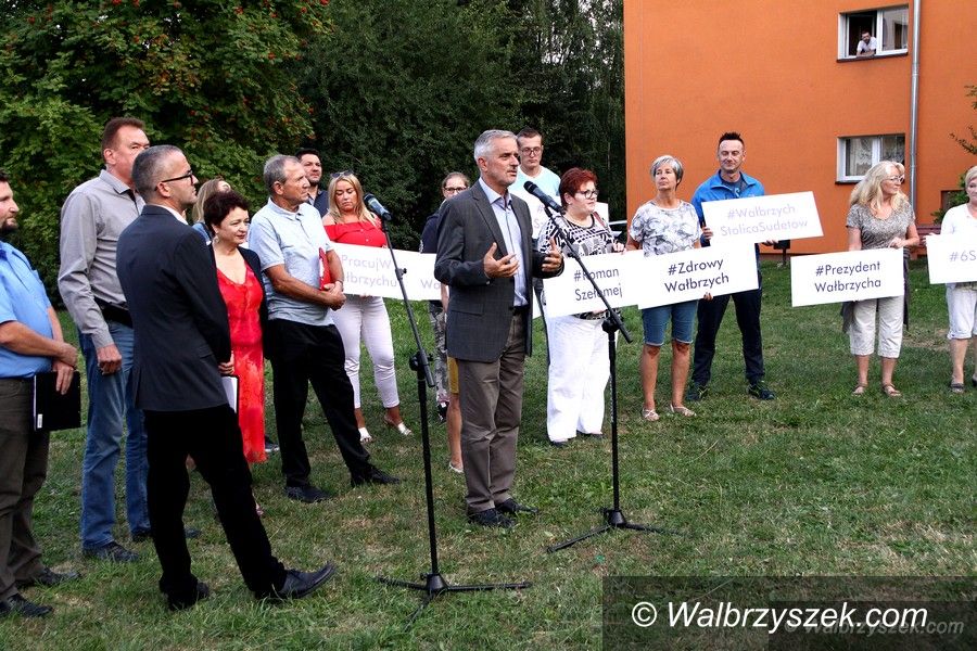 Wałbrzych: Spotkanie z kandydatami na radnych na Sobięcinie