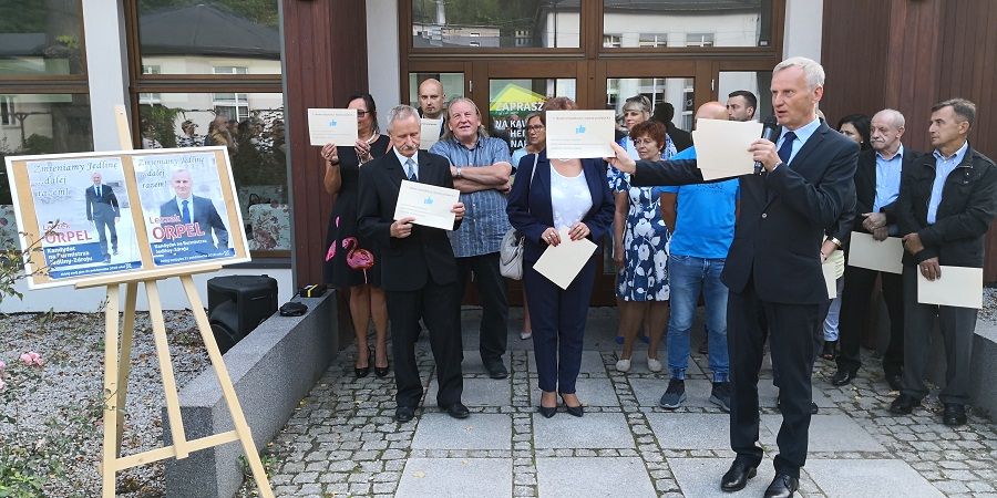 REGION, Jedlina-Zdrój: Leszek Orpel ponownie będzie ubiegać się o stanowisko burmistrza Jedliny–Zdroju