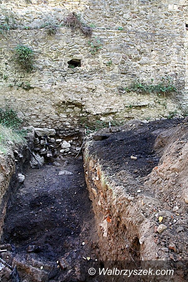 REGION, Zagórze Śl.: Prace archeologiczne na Zamku Grodno