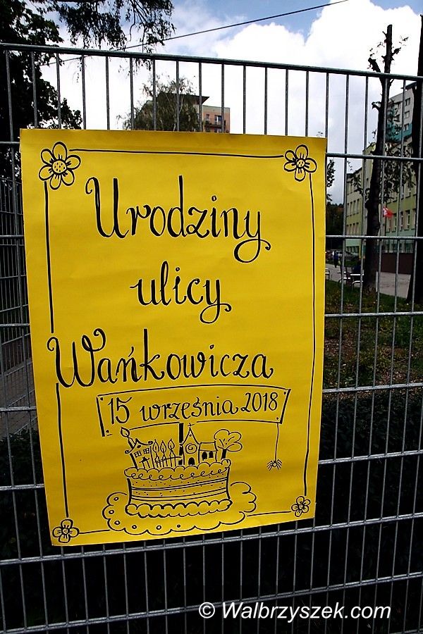 Wałbrzych: Urodziny ulicy Wańkowicza