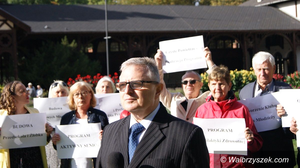 REGION, Szczawno-Zdrój: Marek Fedoruk wystartował ze swoją kampanią wyborczą