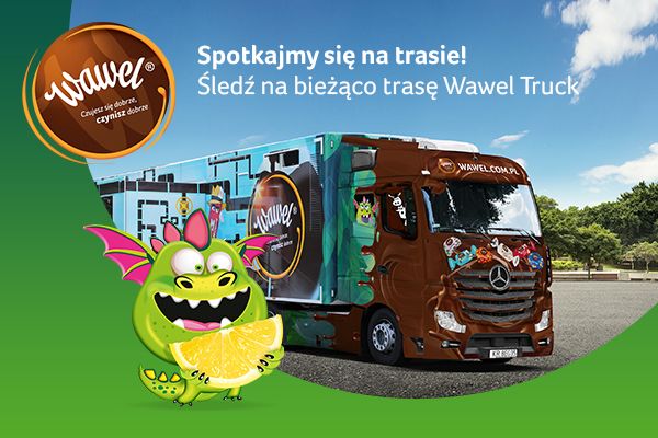 Wałbrzych: Słodka, interaktywna ciężarówka odwiedzi Wałbrzych