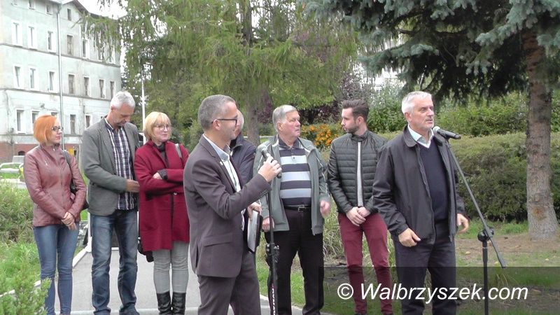 Wałbrzych: Prezydent Szełemej tym razem spotkał się z mieszkańcami Piaskowej Góry