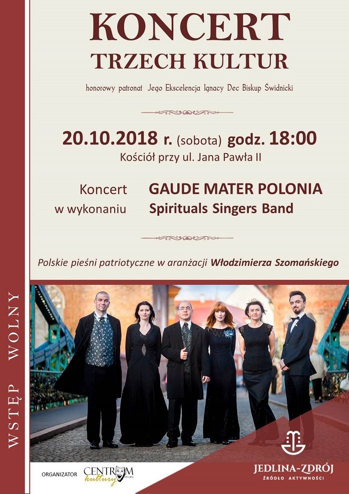REGION, Jedlina-Zdrój: Koncert Trzech Kultur już w ten weekend