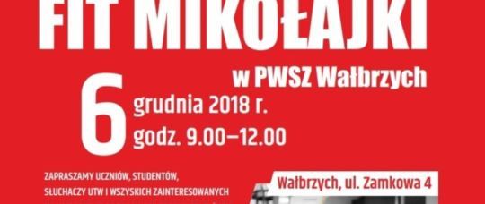 Wałbrzych: Fit Mikołajki w PWSZ