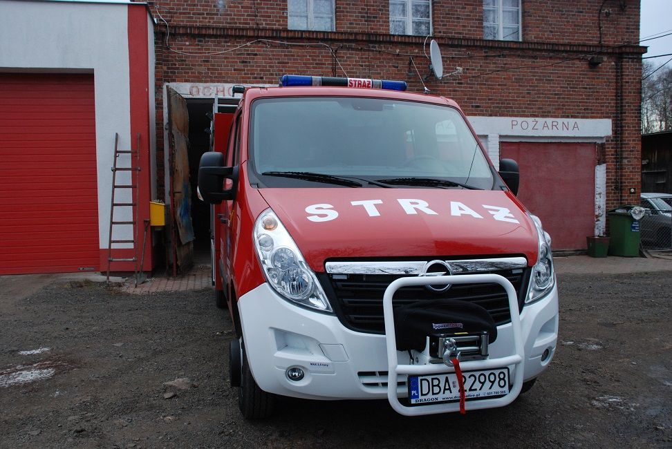 REGION, Głuszyca Górna: Lekki wóz dla strażaków z Głuszycy Górnej