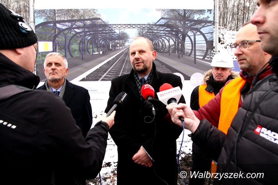 Wałbrzych: Przystanek kolejowy "Wałbrzych Centrum" ułatwi komunikację na terenie Aglomeracji Wałbrzyskiej