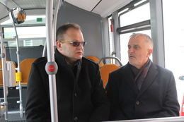 REGION, Świebodzice: Jazda testowa nowym autobusem