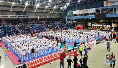 Kraj: Wałbrzyski policjant na drugim stopniu podium podczas IX edycji Międzynarodowego Turniej Carpathia Karate Cup 2019