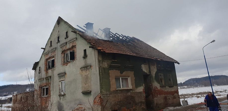 REGION, Stary Lesieniec: Budynek został poważnie uszkodzony