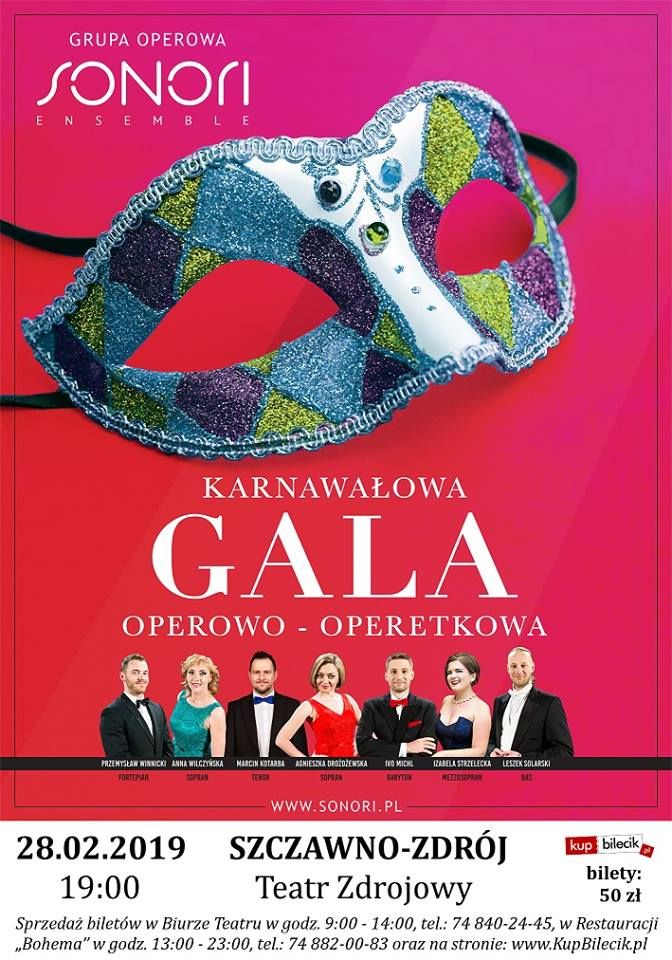 REGION, Szczawno-Zdrój: Karnawałowa Gala Operowo–Operetkowa już w ten czwartek