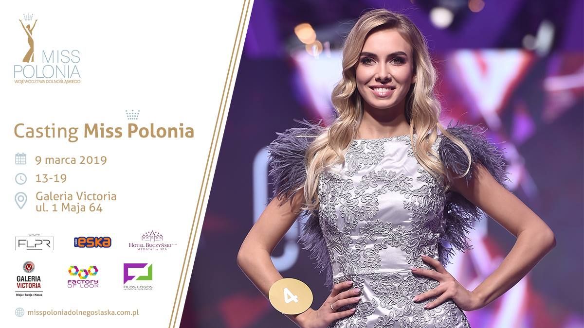 Wałbrzych: Casting Miss Polonia Województwa 2019 już w sobotę w Galerii Victoria!