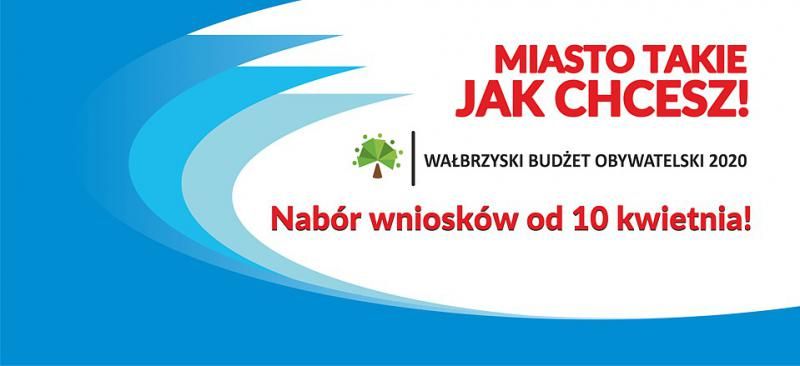 Wałbrzych: Od 10 kwietnia można będzie zgłaszać projekty do Wałbrzyskiego Budżetu Obywatelskiego na rok 2020