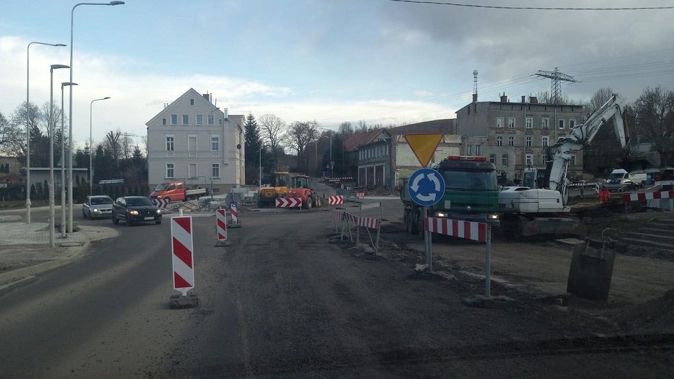 Wałbrzych: Na ulicy Kamienieckiej wznowiono prace