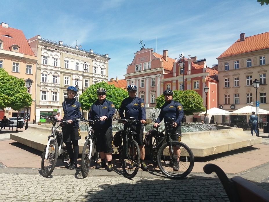 Wałbrzych: Patrole rowerowe straży miejskiej widoczne w mieście