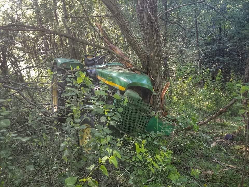 REGION, Unisław Śląski: Traktor na rolniku