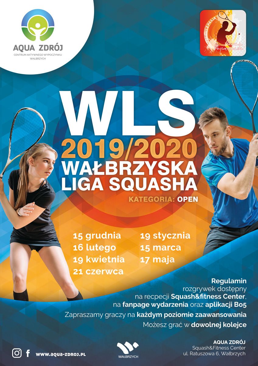 Wałbrzych: Liga squasha