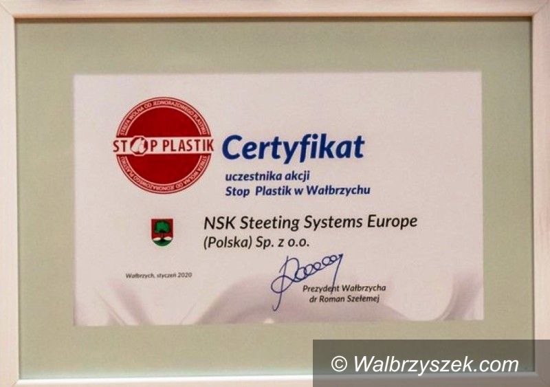 Wałbrzych: Certyfikat dla NSK