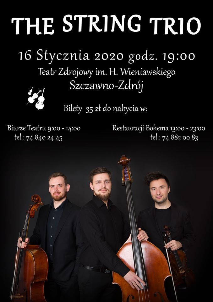 REGION, Szczawno-Zdrój: Wystąpi trio