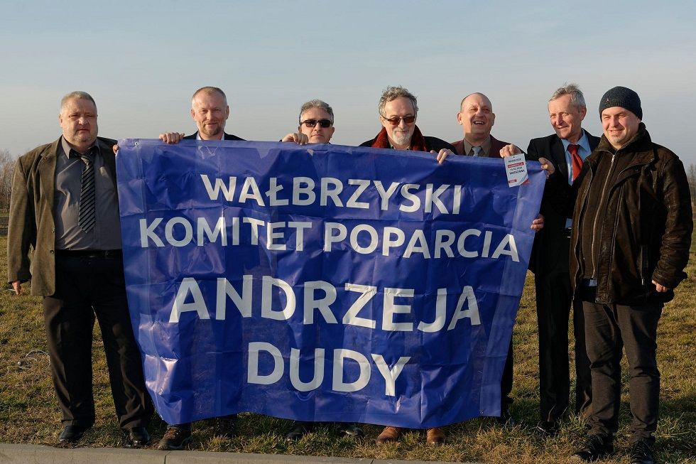 Wałbrzych/powiat wałbrzyski: Popierają Andrzeja Dudę