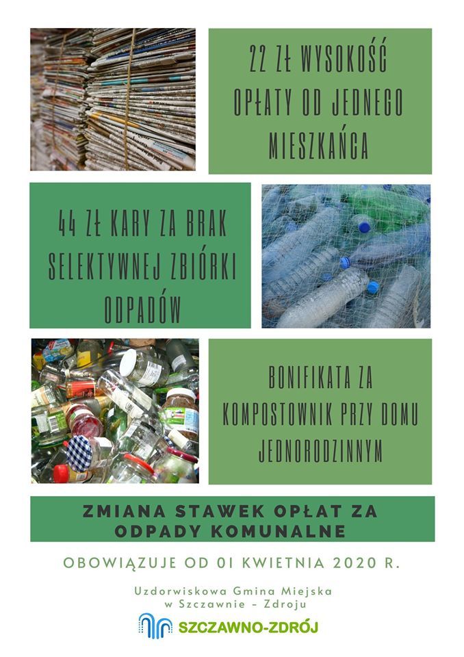 REGION, Szczawno-Zdrój: Nowe stawki za odpady