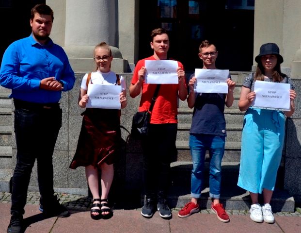 Wałbrzych: Protestowali aktywiści