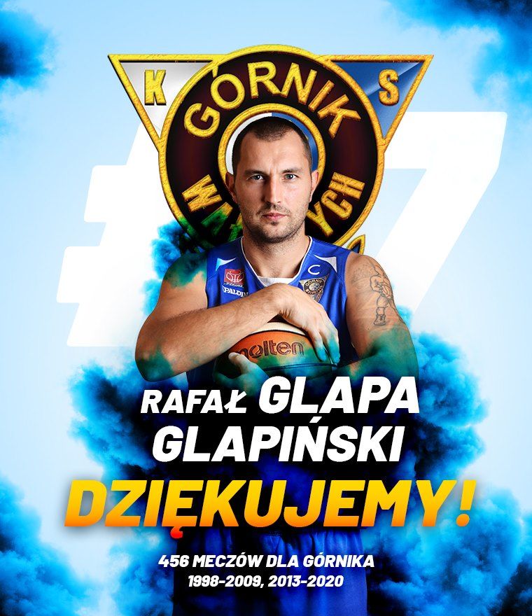 Wałbrzych: Glapiński kończy karierę