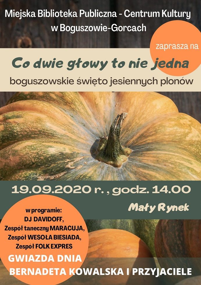 REGION, Boguszów-Gorce: Jesienne plony
