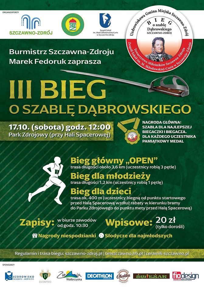 Szczawno-Zdrój: Bieg o szablę