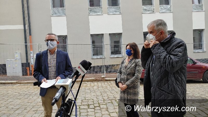 Wałbrzych: Kończą prace na Staszica