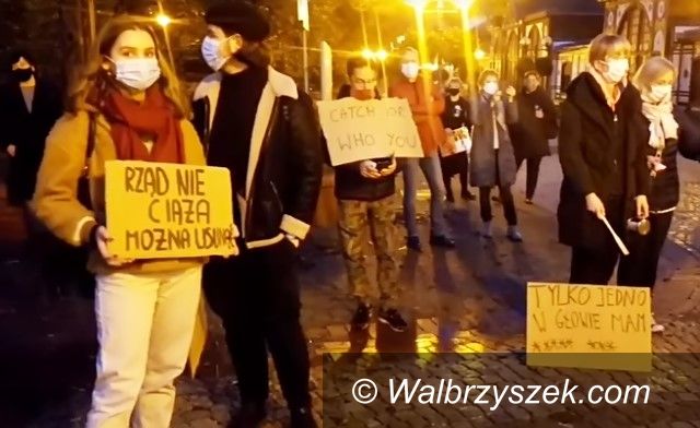 REGION, Szczawno-Zdrój: Protestowali w Szczawnie