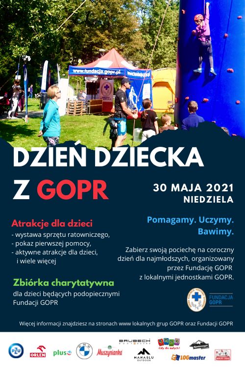 Wałbrzych/REGION: Dzień Dziecka z GOPR