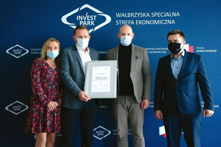 Wałbrzych/Czarny Bór: Kolejna inwestycja wsparta przez WSSE
