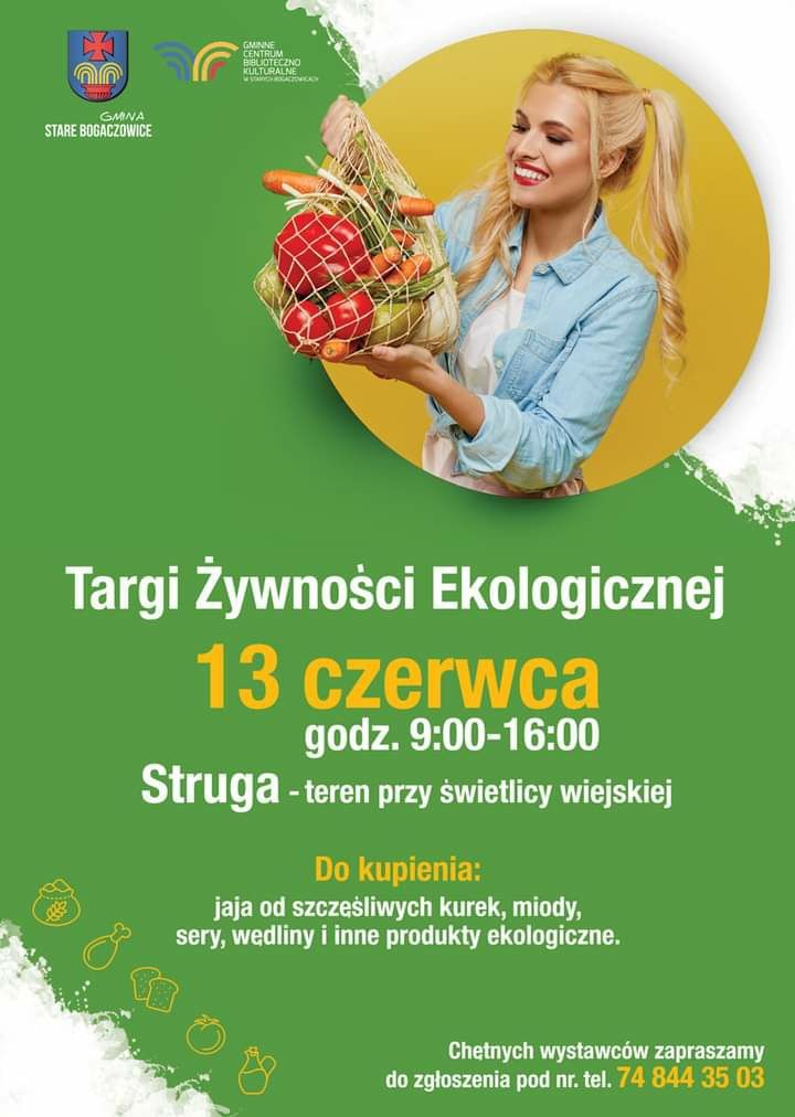 REGION, Struga: Ekologiczna żywność