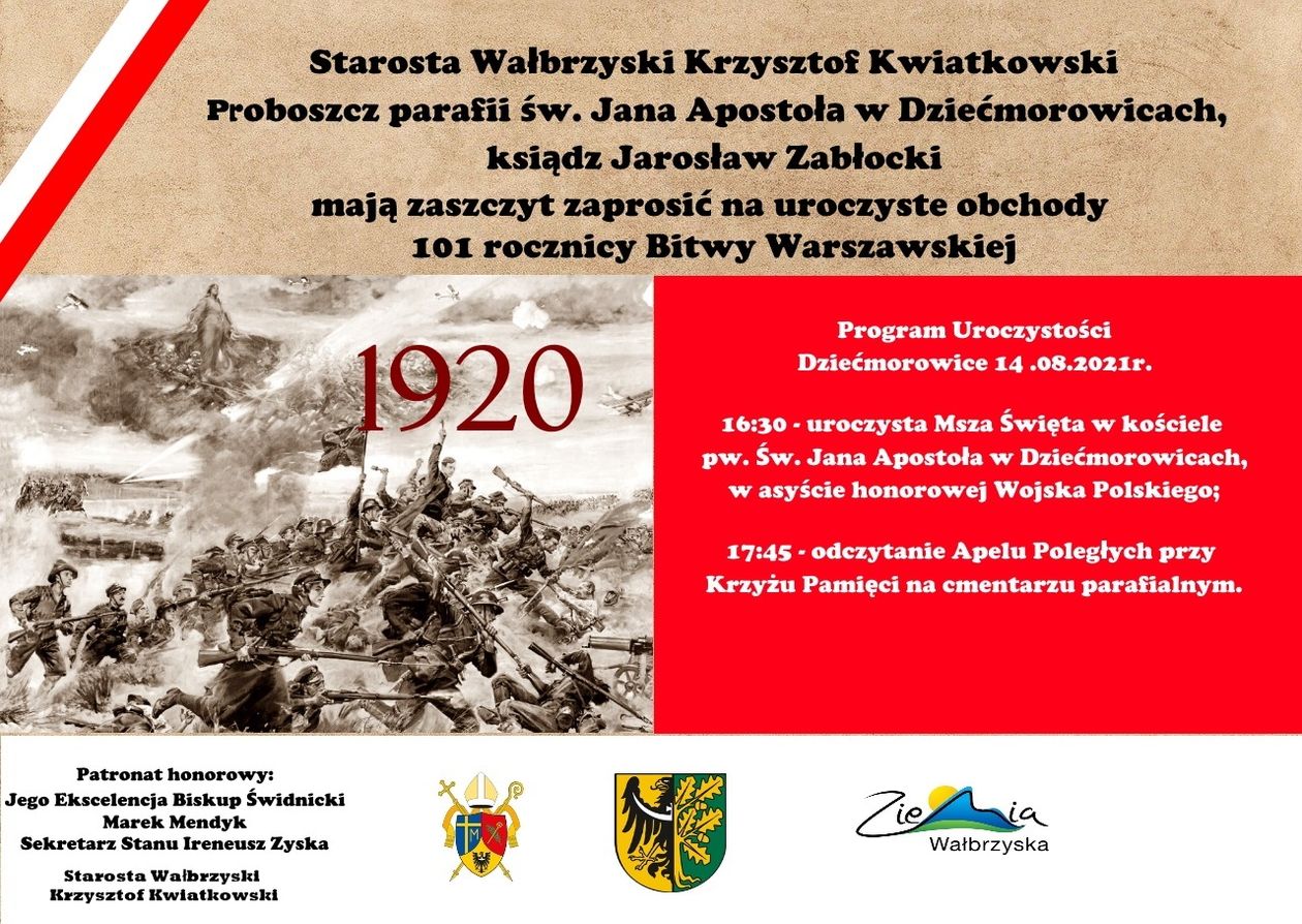 REGION, Dziećmorowice: Obchody Bitwy Warszawskiej