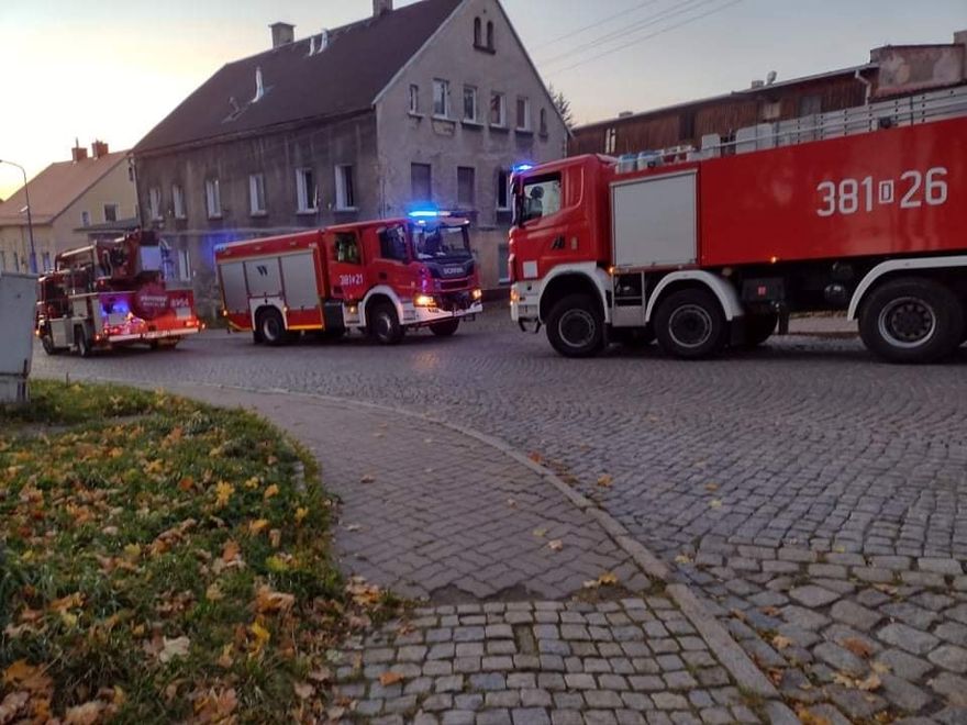 REGION, Boguszów-Gorce: Pożar na Sienkiewicza