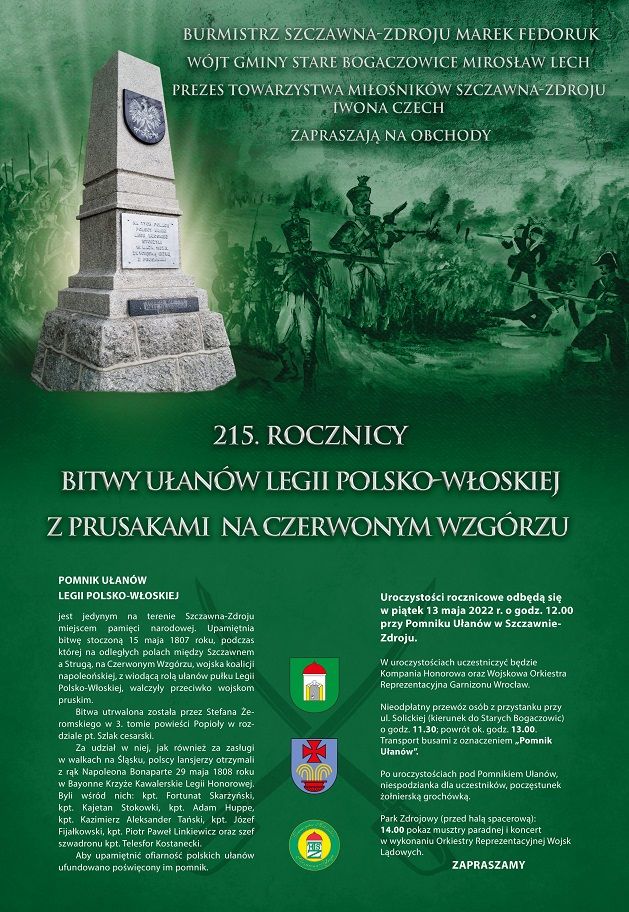 REGION, Szczawno-Zdrój/Stare Bogaczowice: Kolejna rocznica bitwy