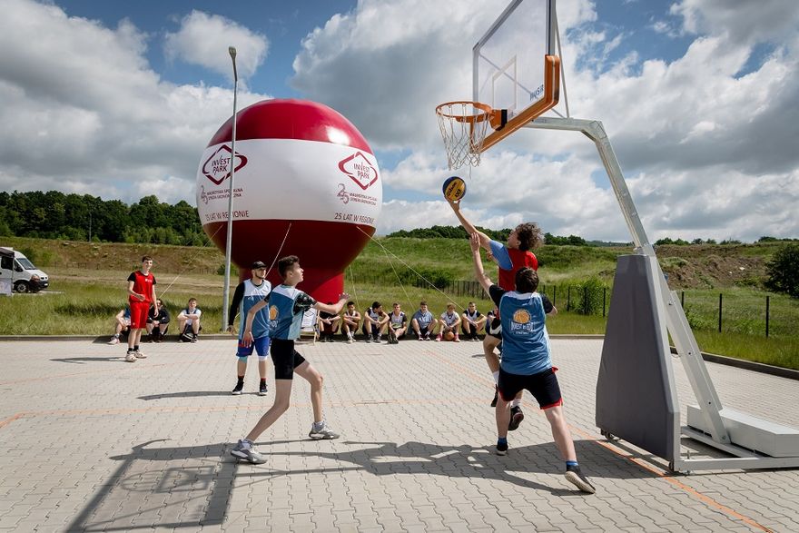 Wałbrzych: Streetball z Klastrem Edukacyjnym