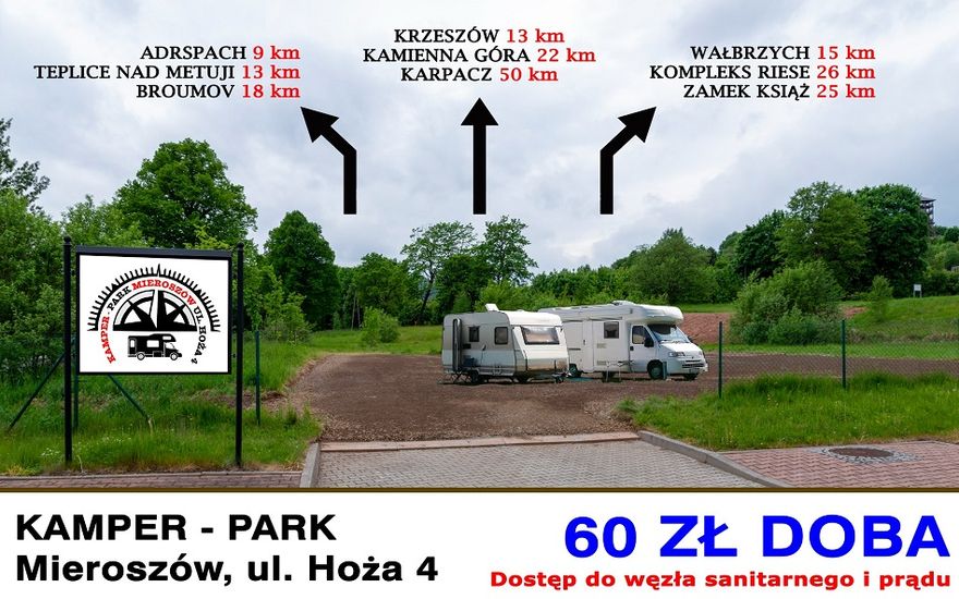 REGION, Mieroszów: Mają miejsca dla kamperów