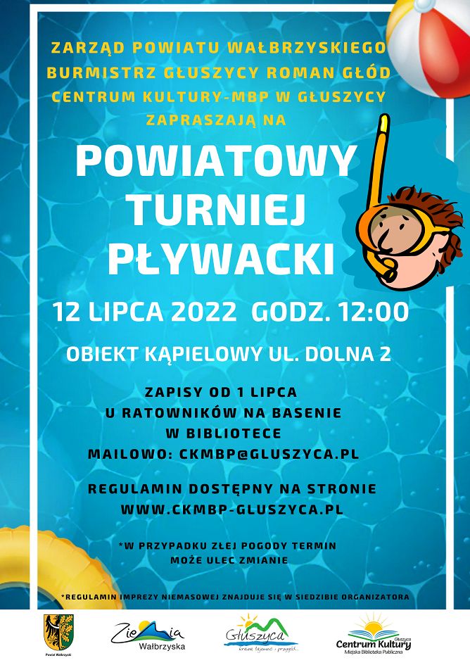 Głuszyca: Powiatowy turniej pływacki